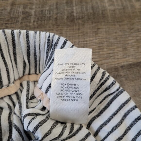 WILFRED | Aritzia Faun Striped Wide-Leg Pant | Sz. S - Picture 10 of 11